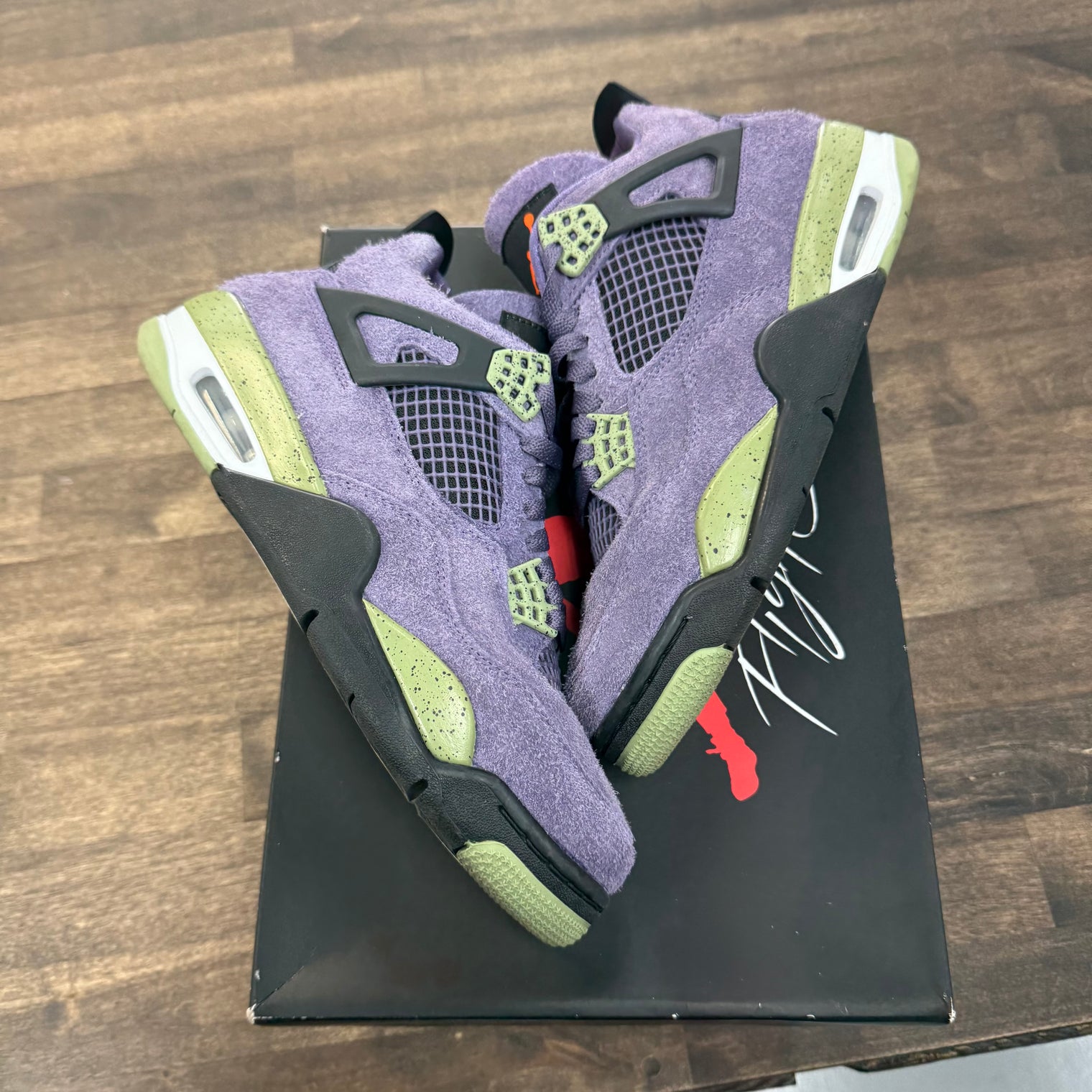 Canyon Purple Jordan 4 (W) (USED)