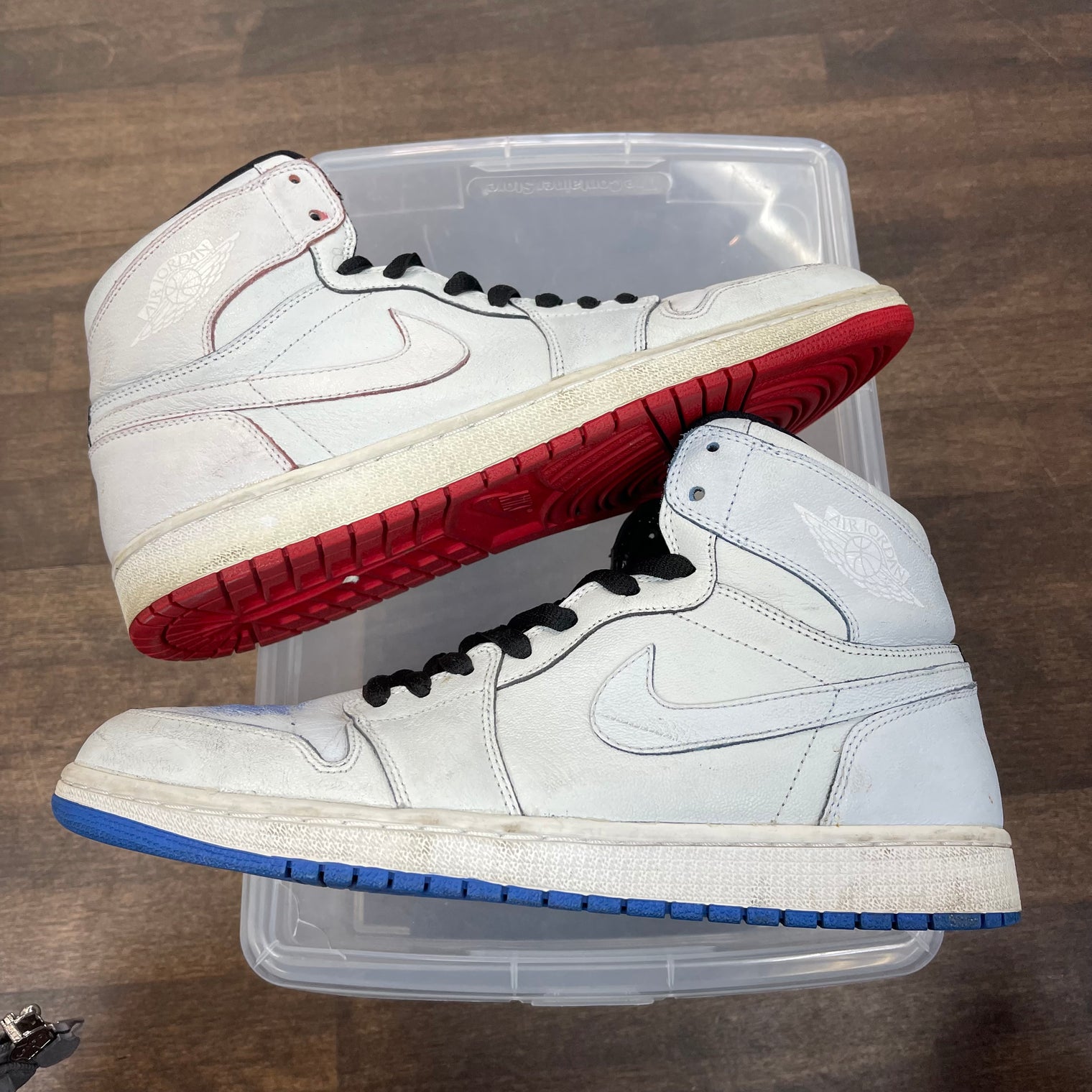 Lance Mountain Jordan 1 High White (USED, No Box)