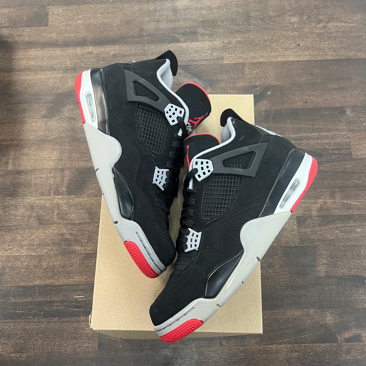 Bred Jordan 4 (2019) (Used,No Box)