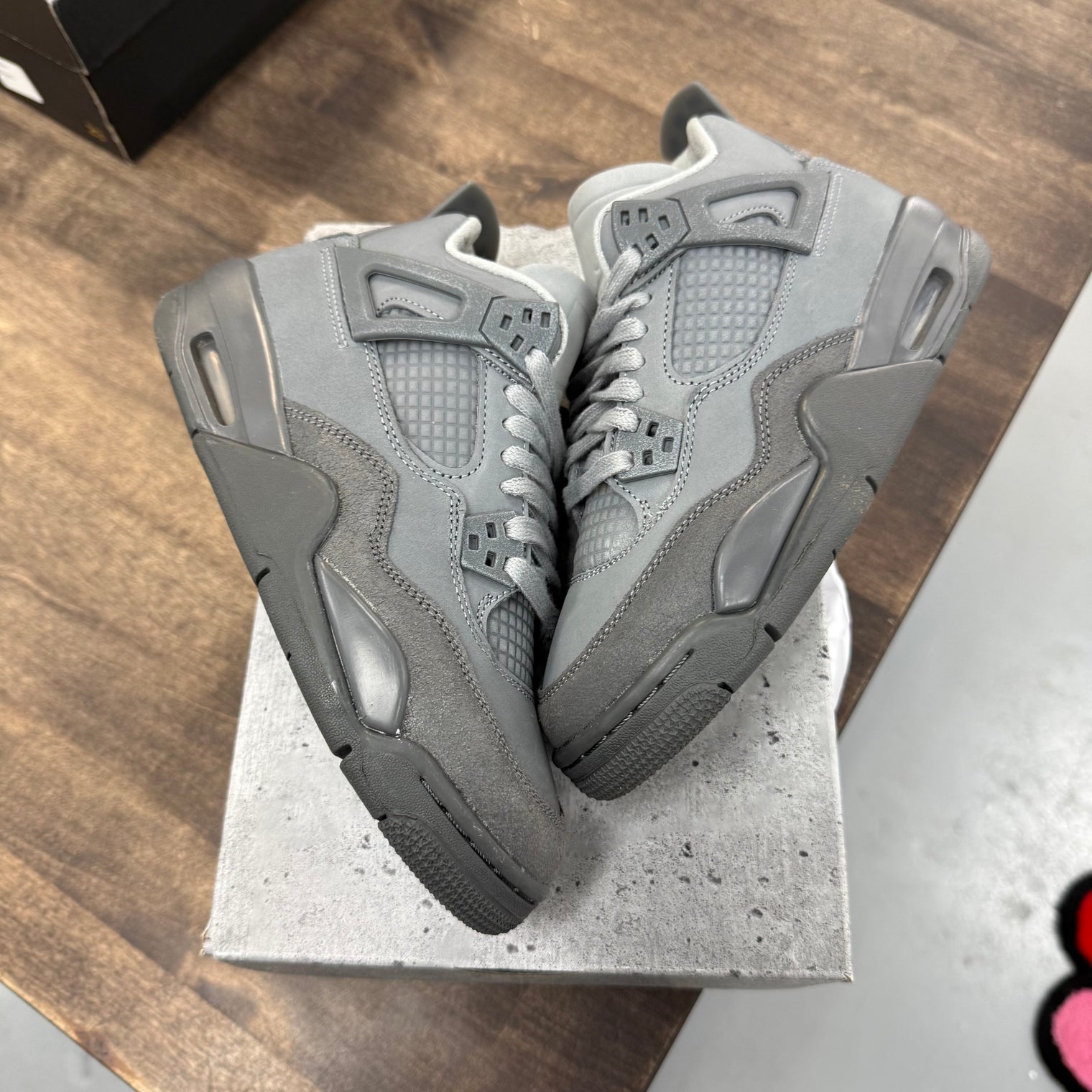 Wet Cement Jordan 4 (GS) (USED)