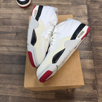 Jordan 4 RM White Fire Red (US 9.5) (USED, No Box)