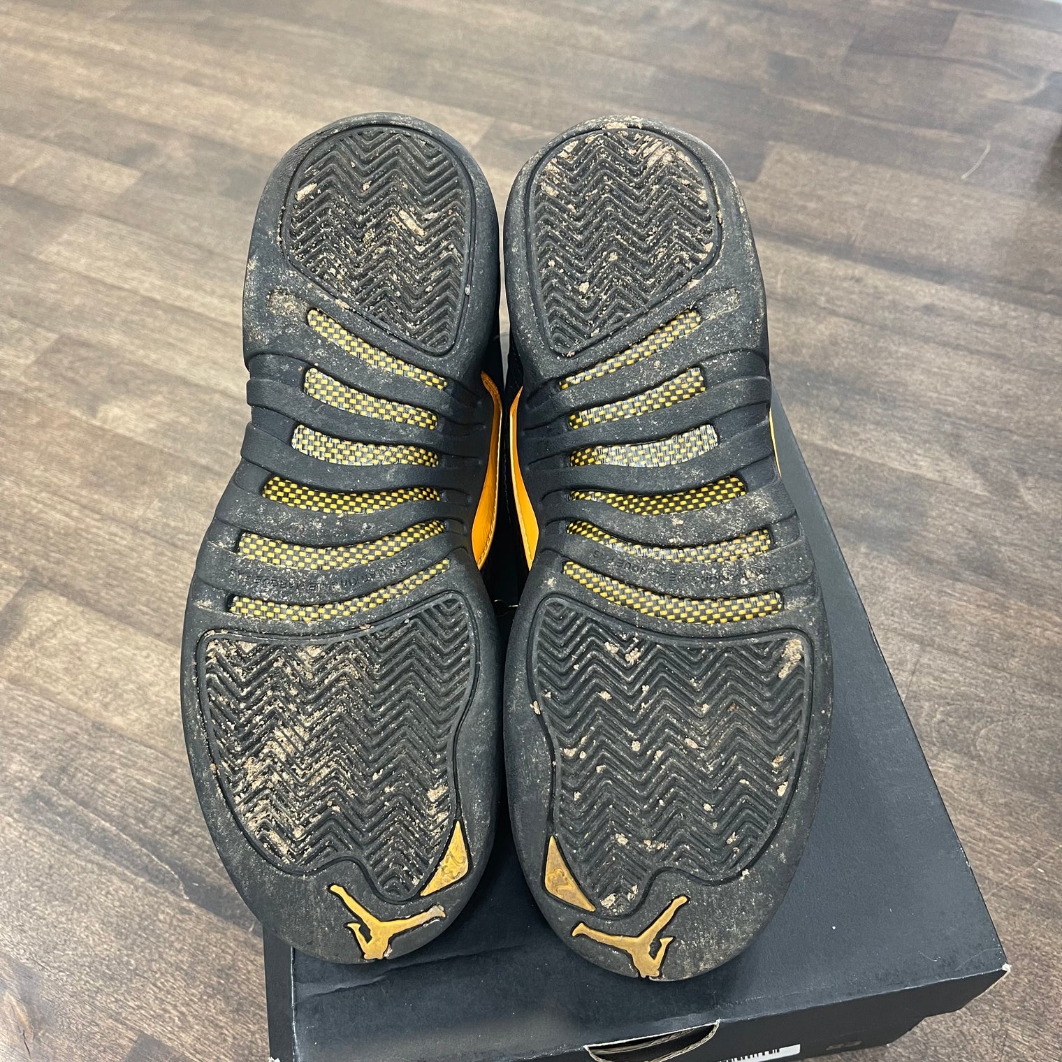 Black Taxi Jordan 12 (GS) (USED)
