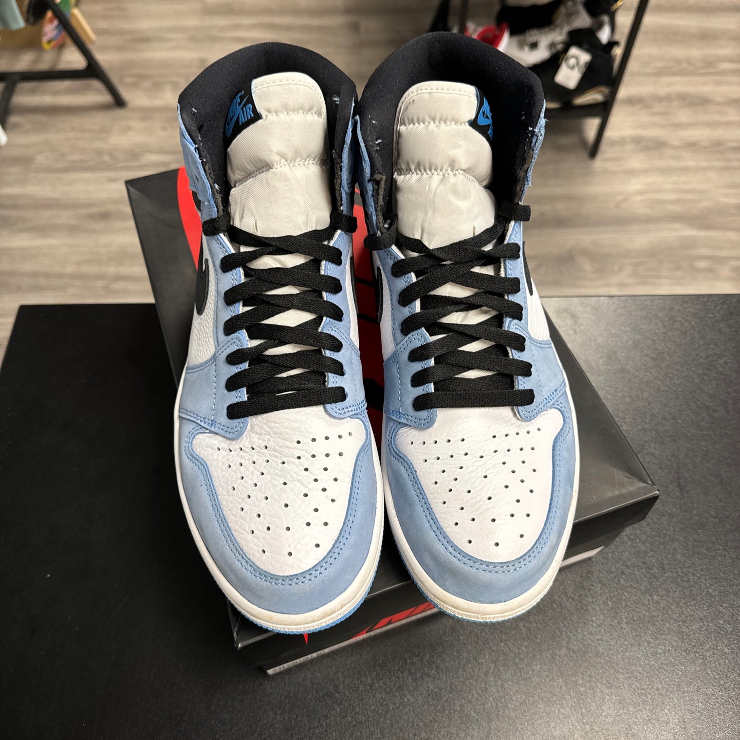 University Blue Jordan 1 High (USED)