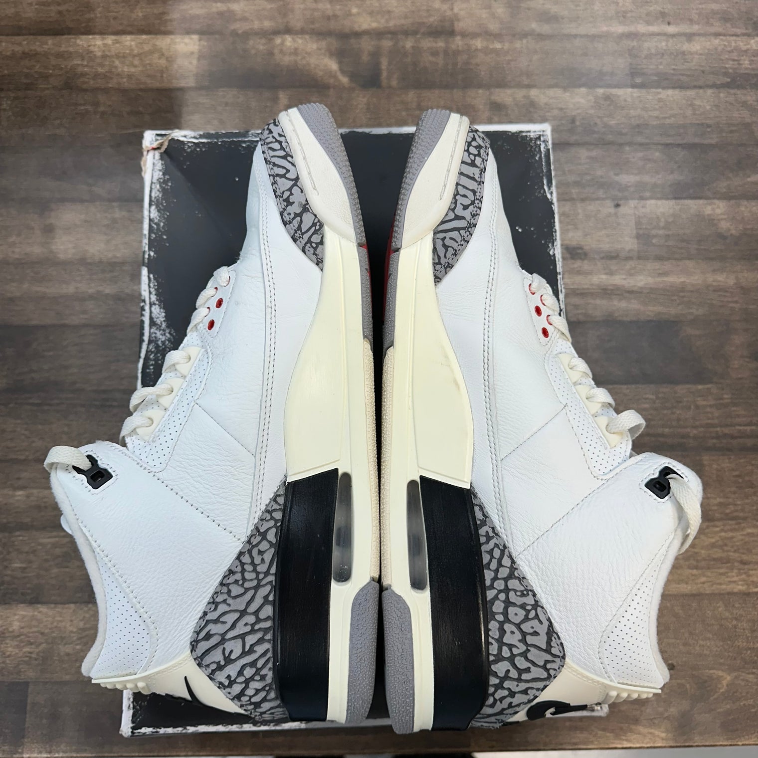 White Cement Reimagined Jordan 3 Retro (USED)