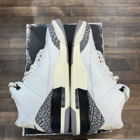 White Cement Reimagined Jordan 3 Retro (USED)