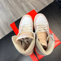 Washed Pink Jordan 1 High (W)(USED)