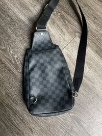 Louis Vuitton Black Avenue Damier Sling Bag (USED)