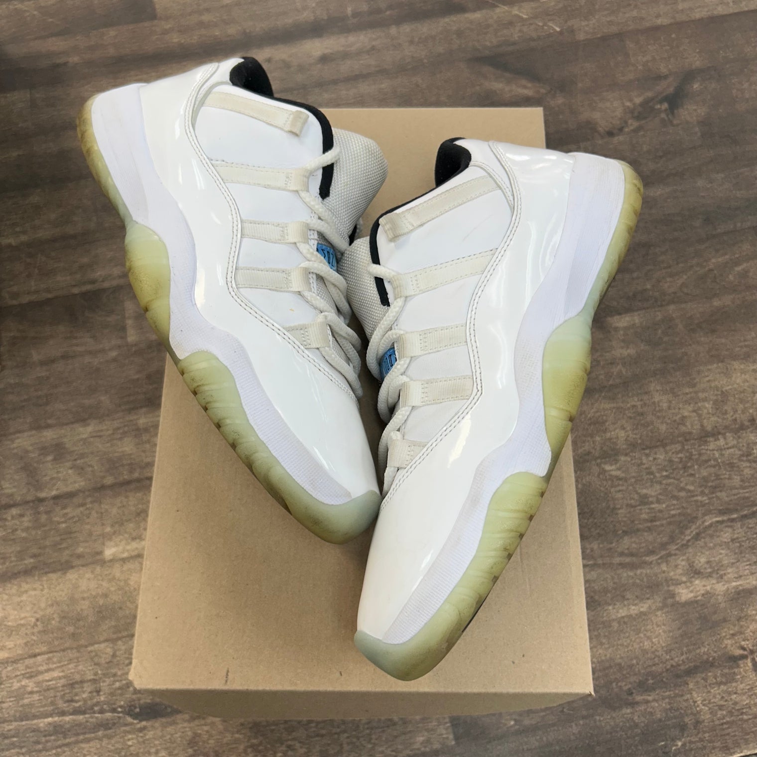Legend Blue Jordan 11 Low (USED, No Box)