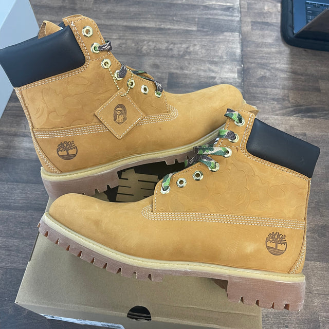 Bape x Undefeated Timberland 6" Boot (USED)