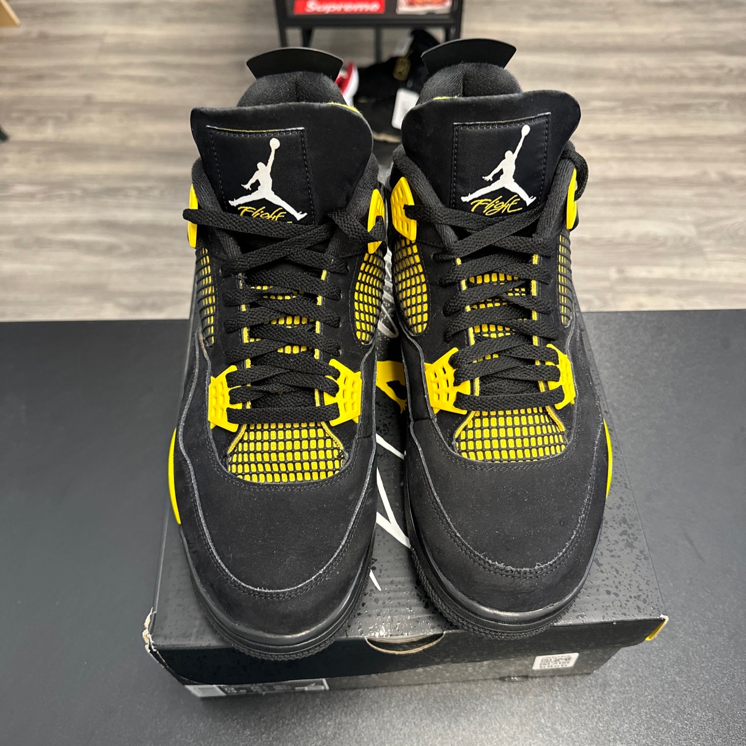 Yellow Thunder Jordan 4 (USED)