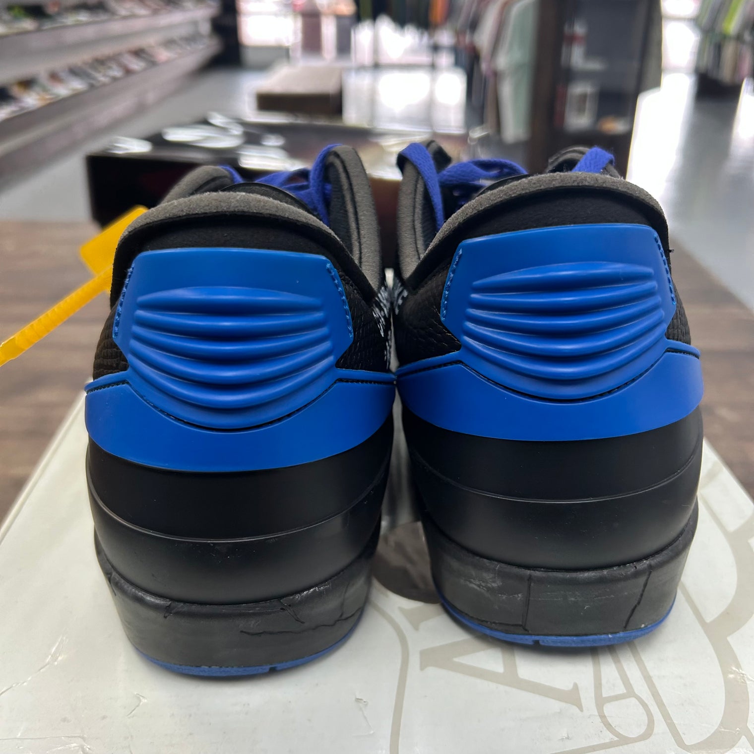 Off-White Jordan 2 Black Blue Low (USED)
