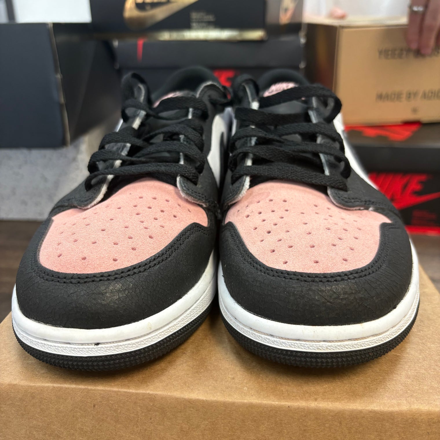 Bleached Coral Jordan 1 Low (USED,No Box)