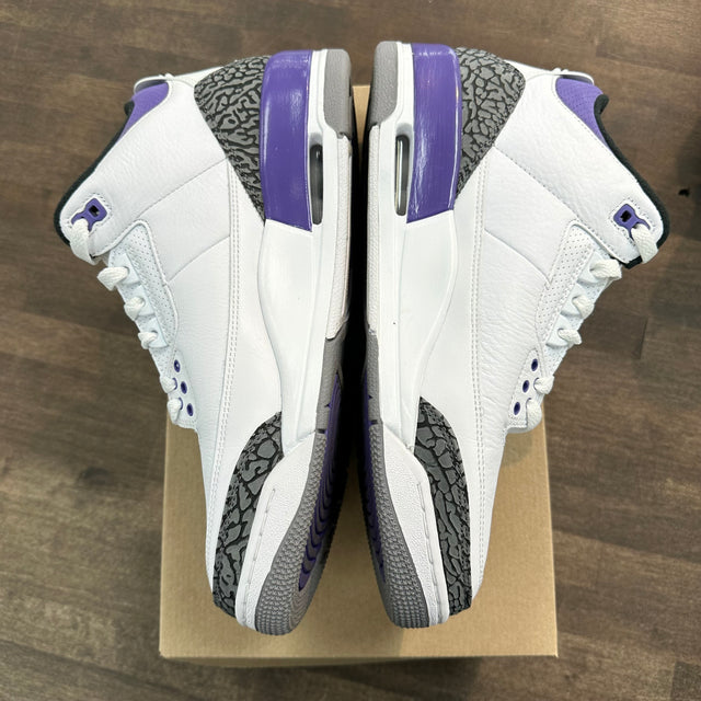 Dark Iris Jordan 3 Retro (USED, No Box)