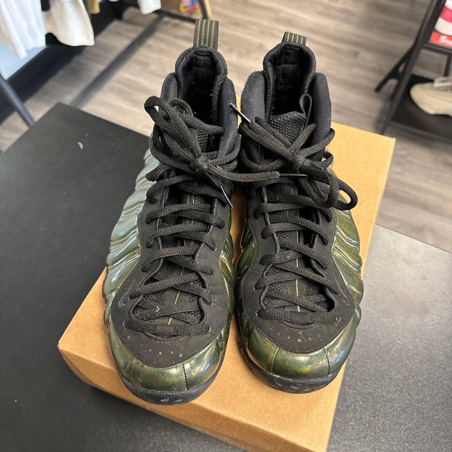Legion Green Foamposite (USED, no box)