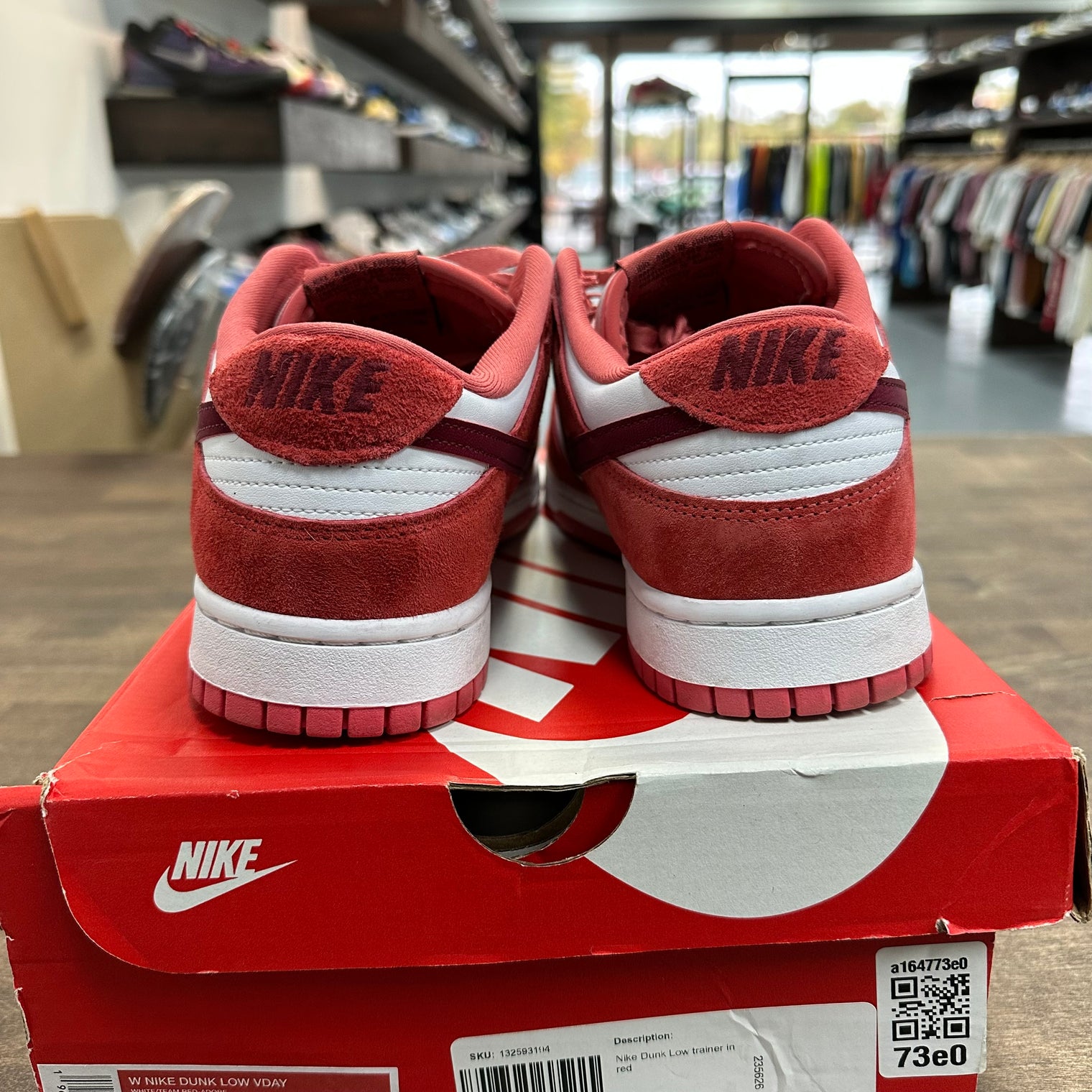 Valentine's Day Nike Dunk Low (2024) (W) (Lightly Worn)
