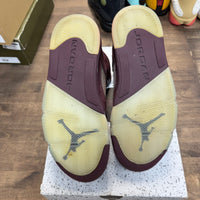Burgundy Jordan 5 Retro (2023) (USED)