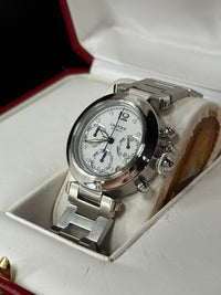 Cartier Pasha C 2412 Chronograph Box, No papers (Pre-owned)