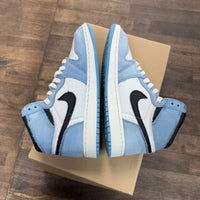 (GS) University Blue White Jordan 1 High (USED,No Box)