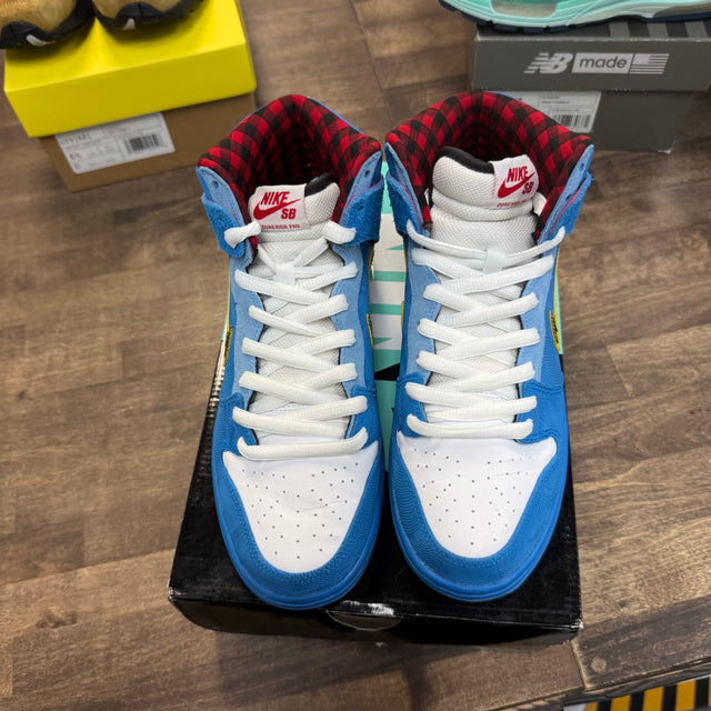 Familia Blue Ox Nike SB Dunk High (USED)