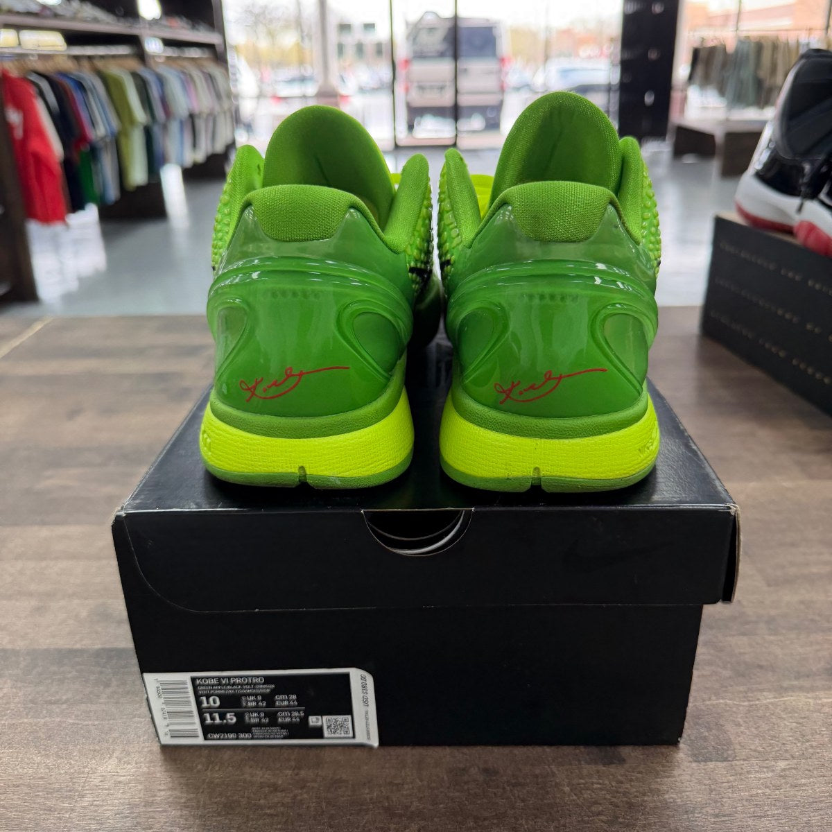 Nike Kobe 6 Protro Grinch (2020) - Image 3