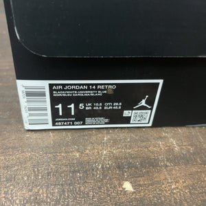 Jordan 14 Retro Black University Blue (2026) - Image 7