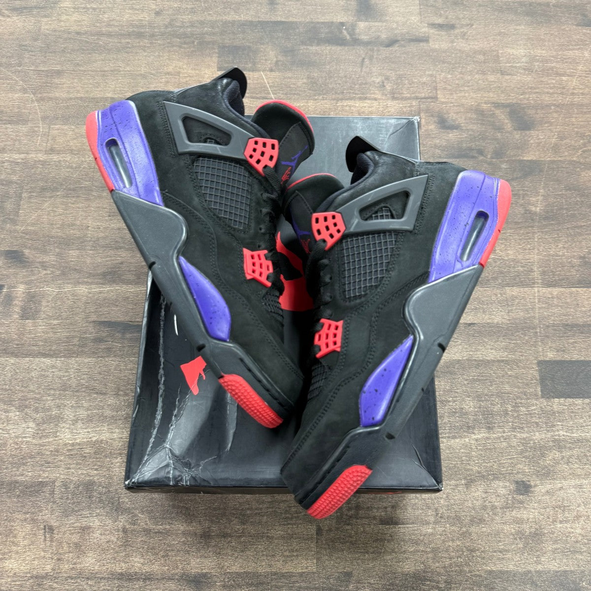 Jordan 4 Retro Raptors Drake OVO (2019) - Image 1