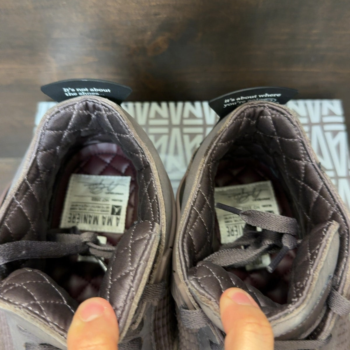Jordan 4 Retro SP A Ma Maniére Violet Ore - Image 4