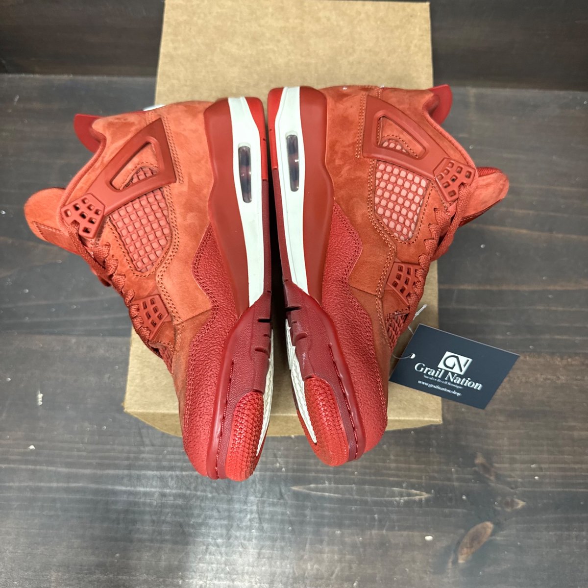 Air Jordan 4 Retro OG SP Nigel Sylvester Brick by Brick Size 6 (Pre-Owned) - side