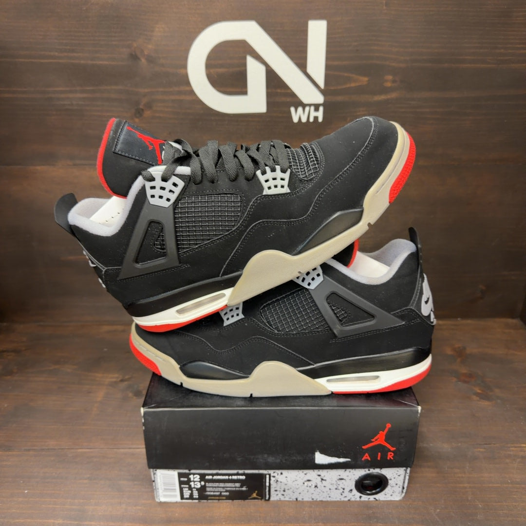 Jordan 4 Retro Bred (2019) - Image 1