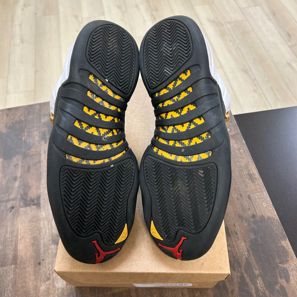 Jordan 12 Retro Taxi (2025) Size 11 (Pre-Owned) - Image 5