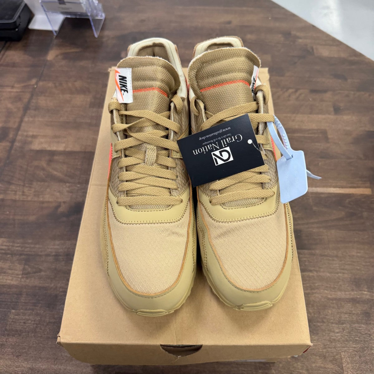Nike Air Max 90 Off-White Desert Ore - Image 2