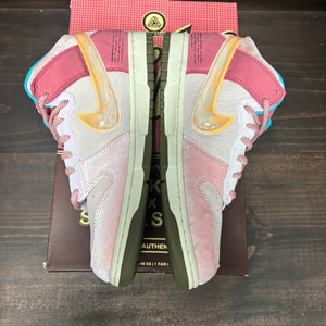 Nike Dunk Mid Social Status Free Lunch Strawberry Milk - Image 4