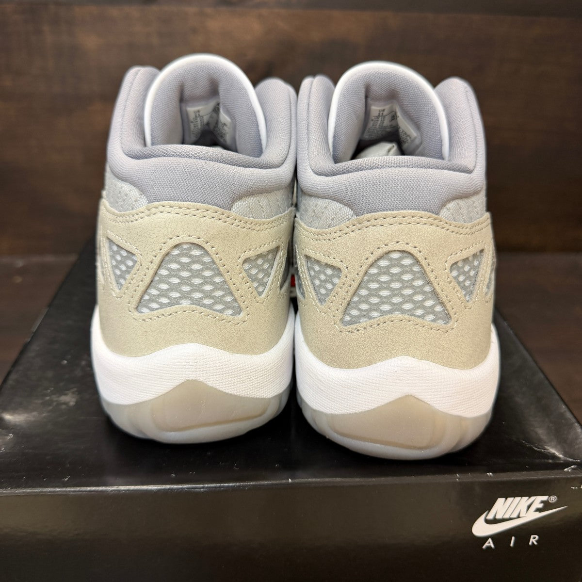 Jordan 11 Retro Low IE Light Orewood Brown - Image 4