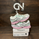 Saucony ProGrid Omni 9 Big Kid 'Green White Lilac' Size 6 (Pre-Owned) - Image 1