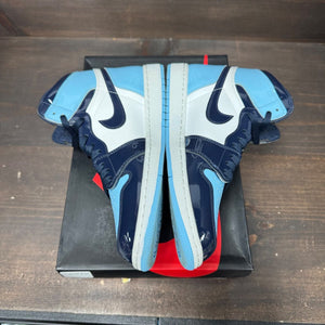 Jordan 1 Retro High UNC Patent (Women's) Size 11W (Pre-Owned) - tag