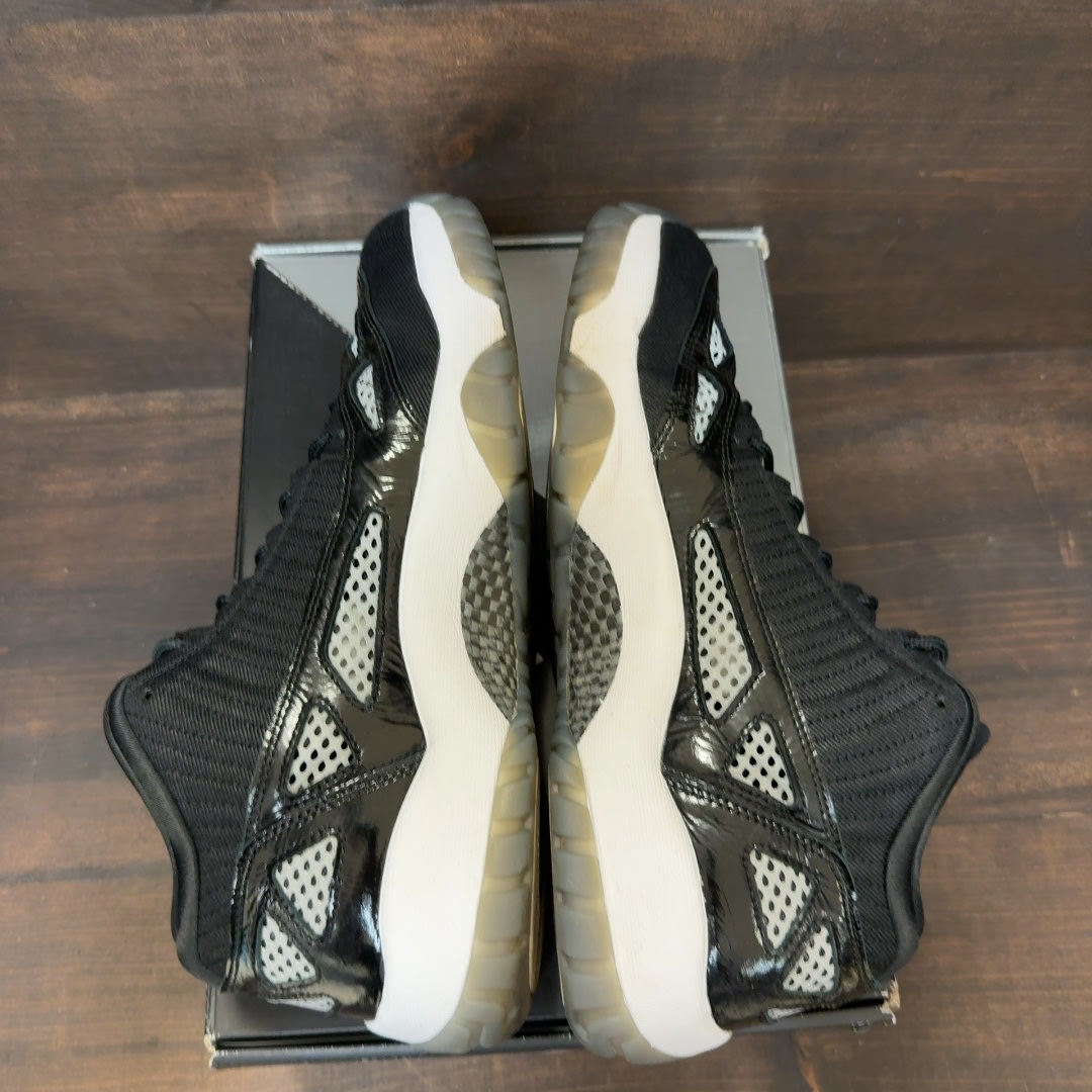Jordan 11 Retro Low IE Craft Black White - Image 6