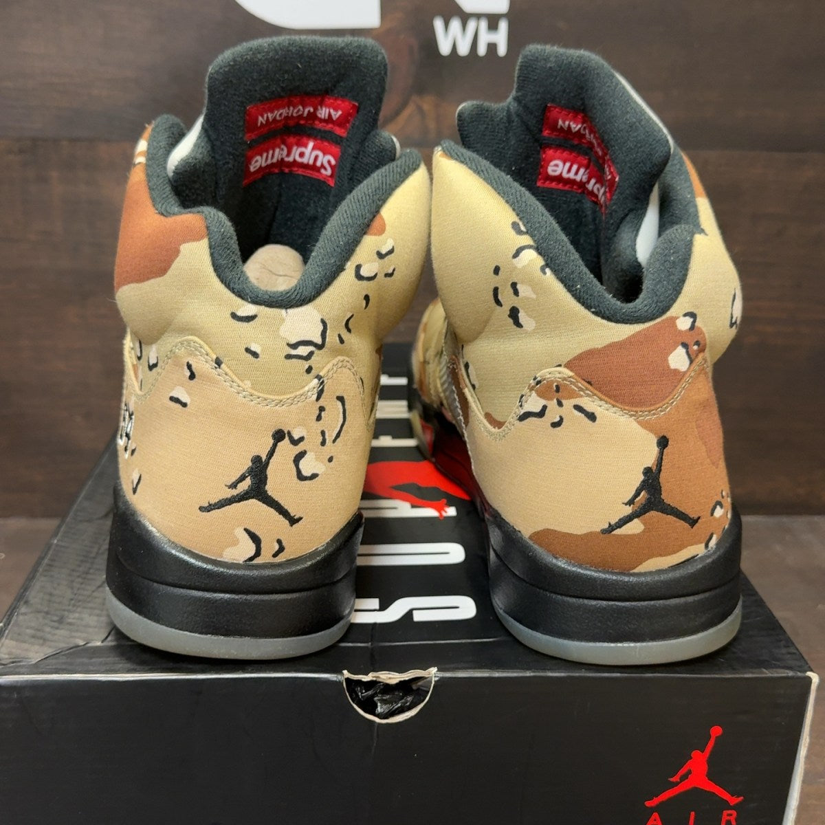 Jordan 5 Retro Supreme Desert Camo - Image 5