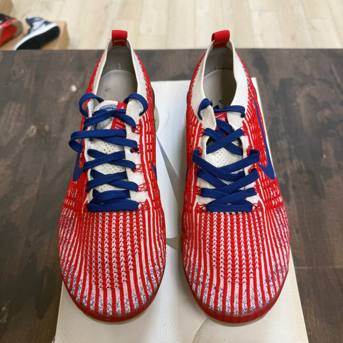 Nike Air VaporMax Flyknit 3 USA (2020) Size 10.5 (Pre-Owned) - Image 5
