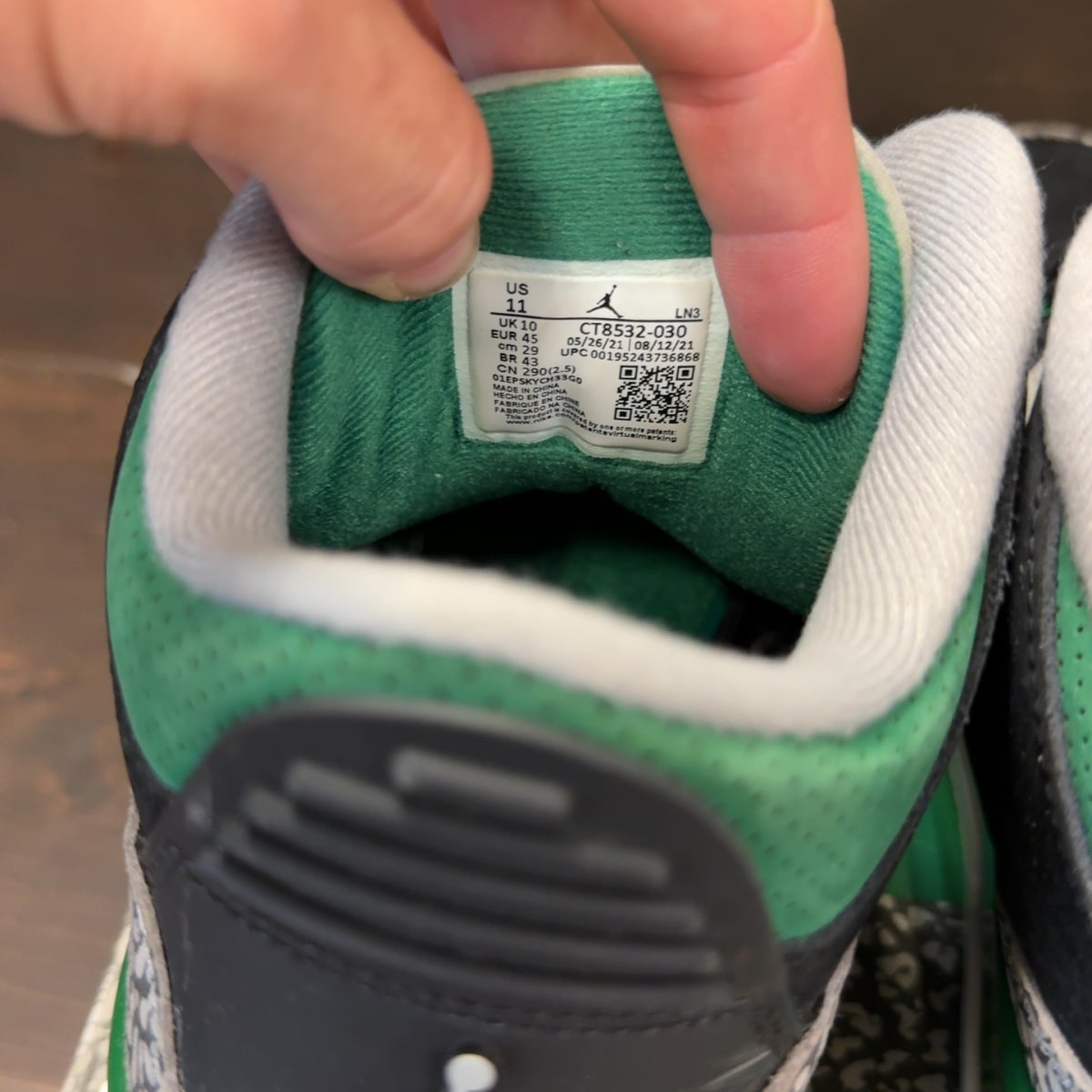 Jordan 3 Retro Pine Green - Image 7