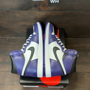 Jordan 1 Retro High Court Purple White Size 13 (Pre-Owned) - Image 6