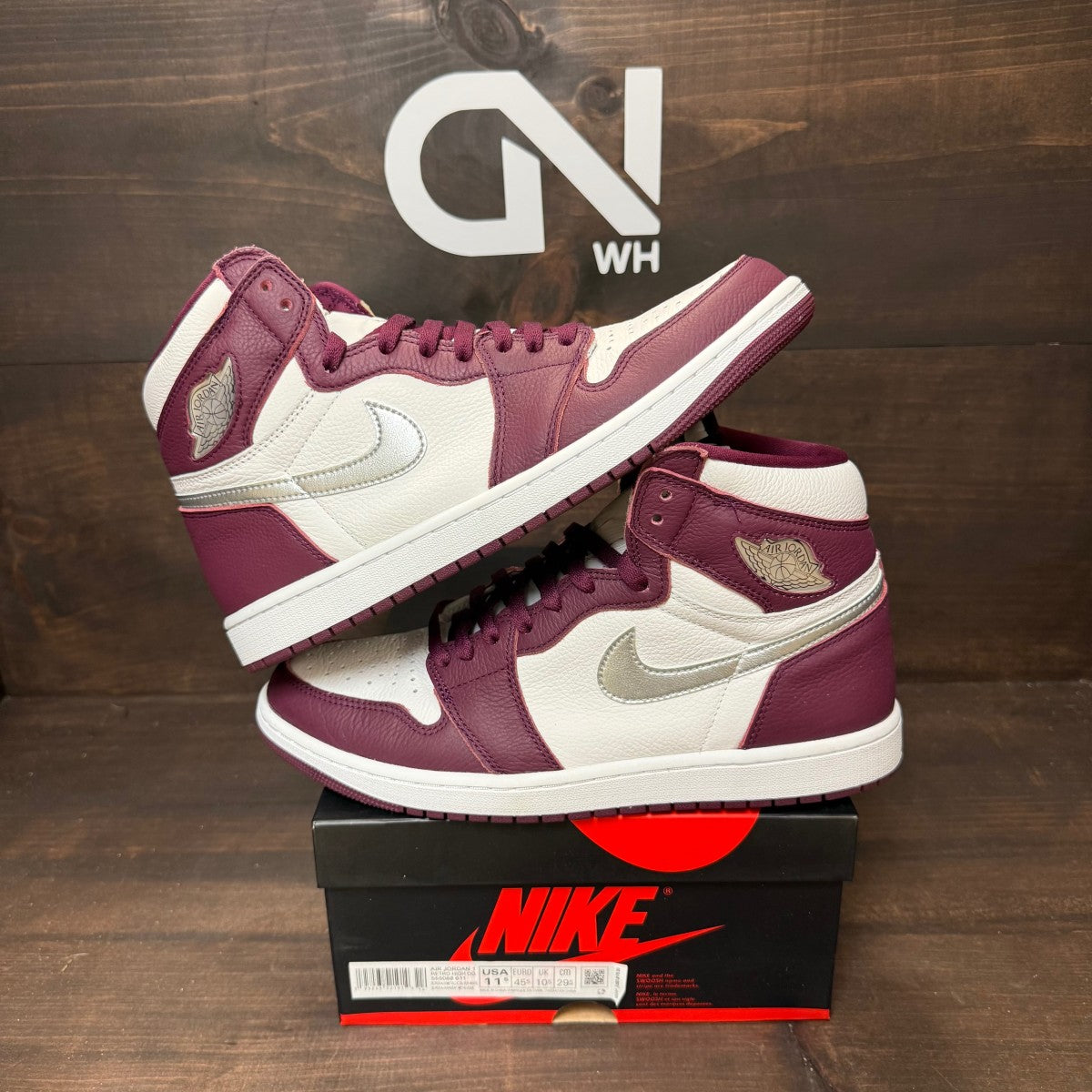 Jordan 1 Retro High OG Bordeaux - Image 1