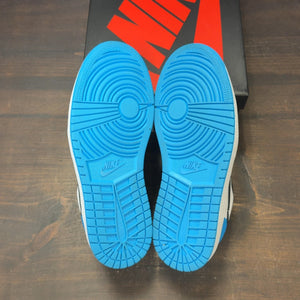Jordan 1 Retro Low OG Black Dark Powder Blue (Women's) - Image 8