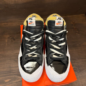 Nike Blazer Low Sacai Black Patent Leather - Image 2