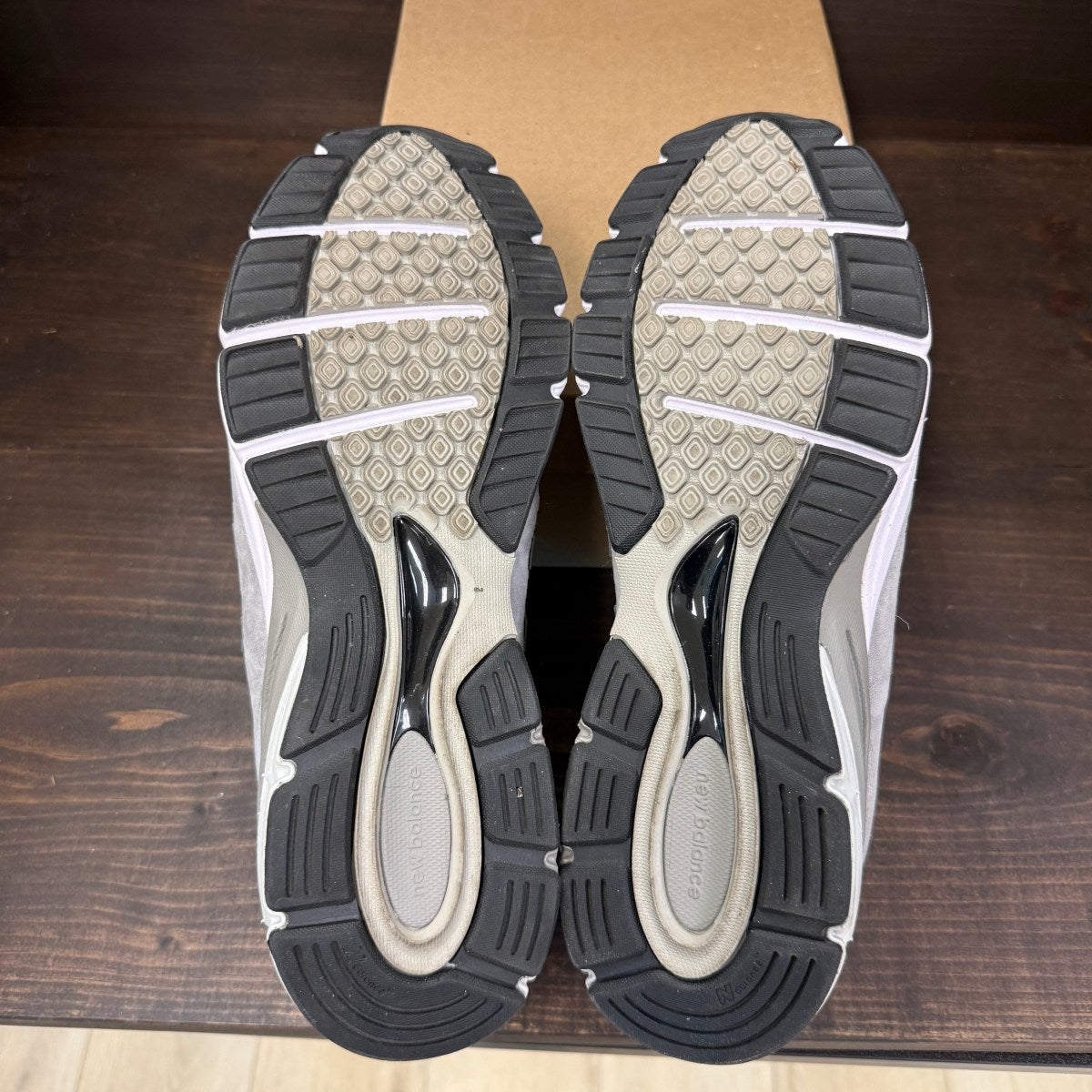 New Balance 990v4 MiUSA Grey Silver Size 12 (Pre-Owned) - Image 7