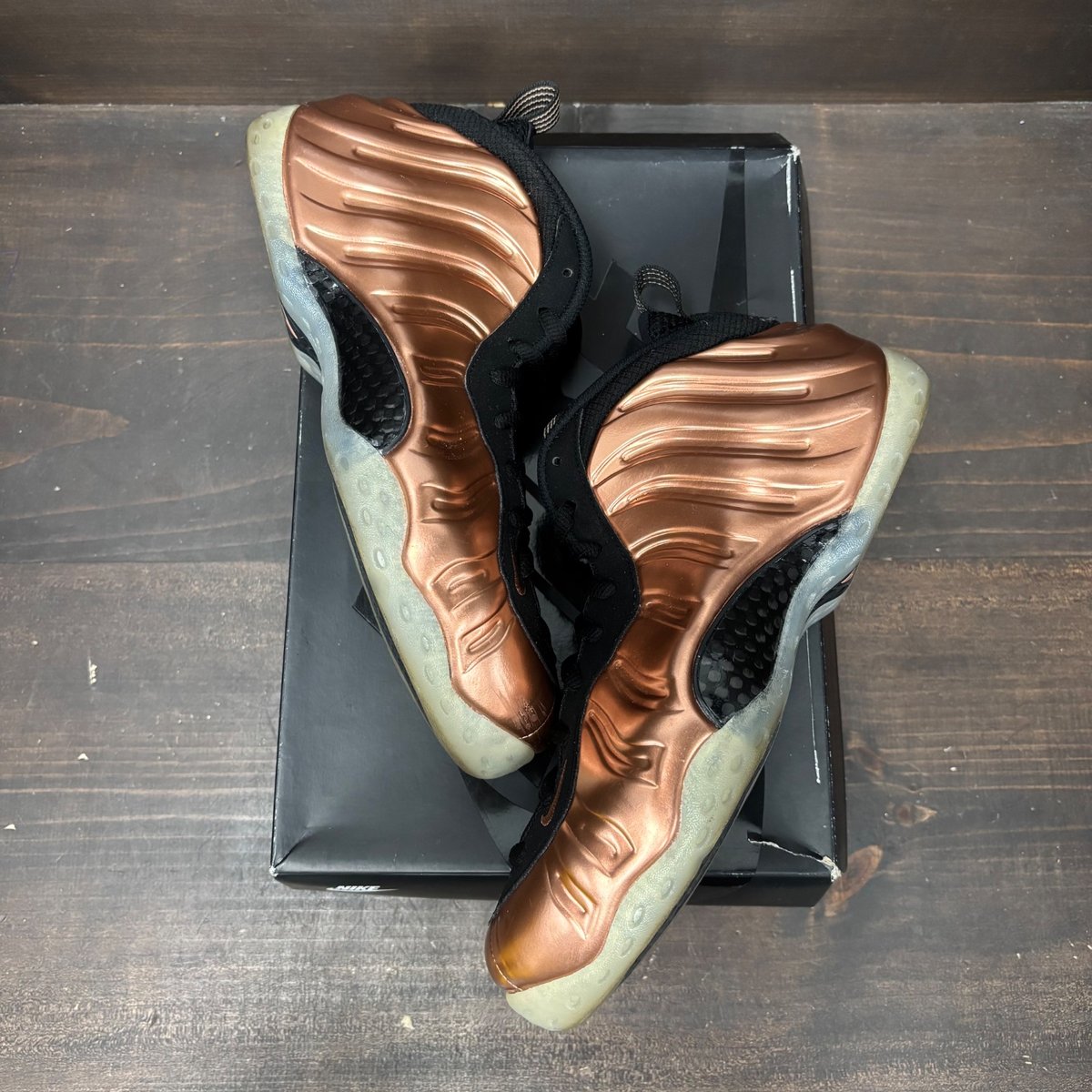Nike Air Foamposite One Copper (2024) Size 9.5 (Pre-Owned) - back