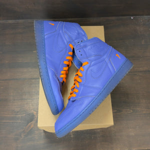 Jordan 1 Retro High Gatorade Rush Violet Size 12 (Pre-Owned) - Image 2