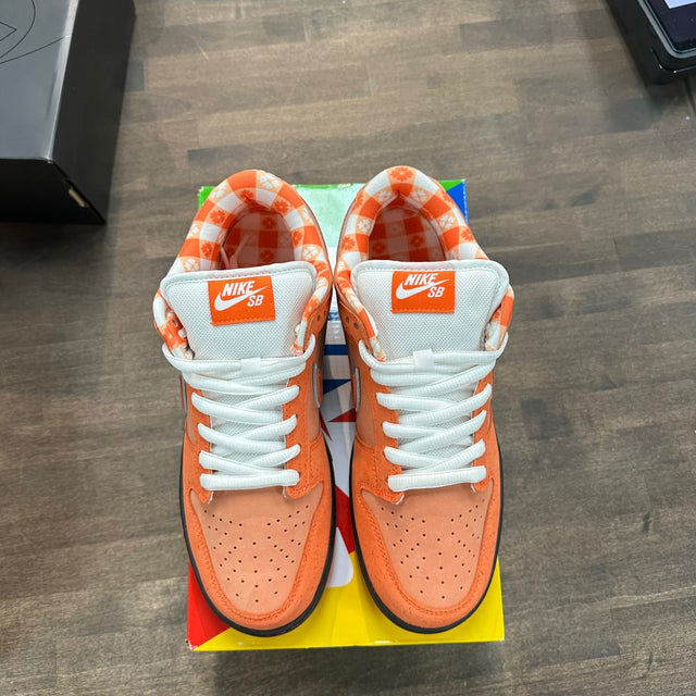 Nike SB Dunk Low Concepts Orange Lobster Size 9 (Pre-Owned) - Image 2