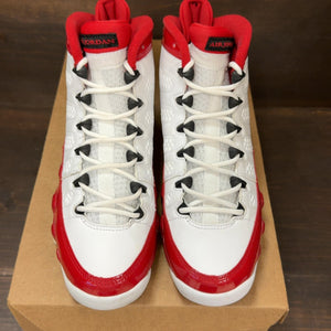 Jordan 9 Retro White Gym Red (GS) Size 5.5Y (Pre-Owned) - Image 3