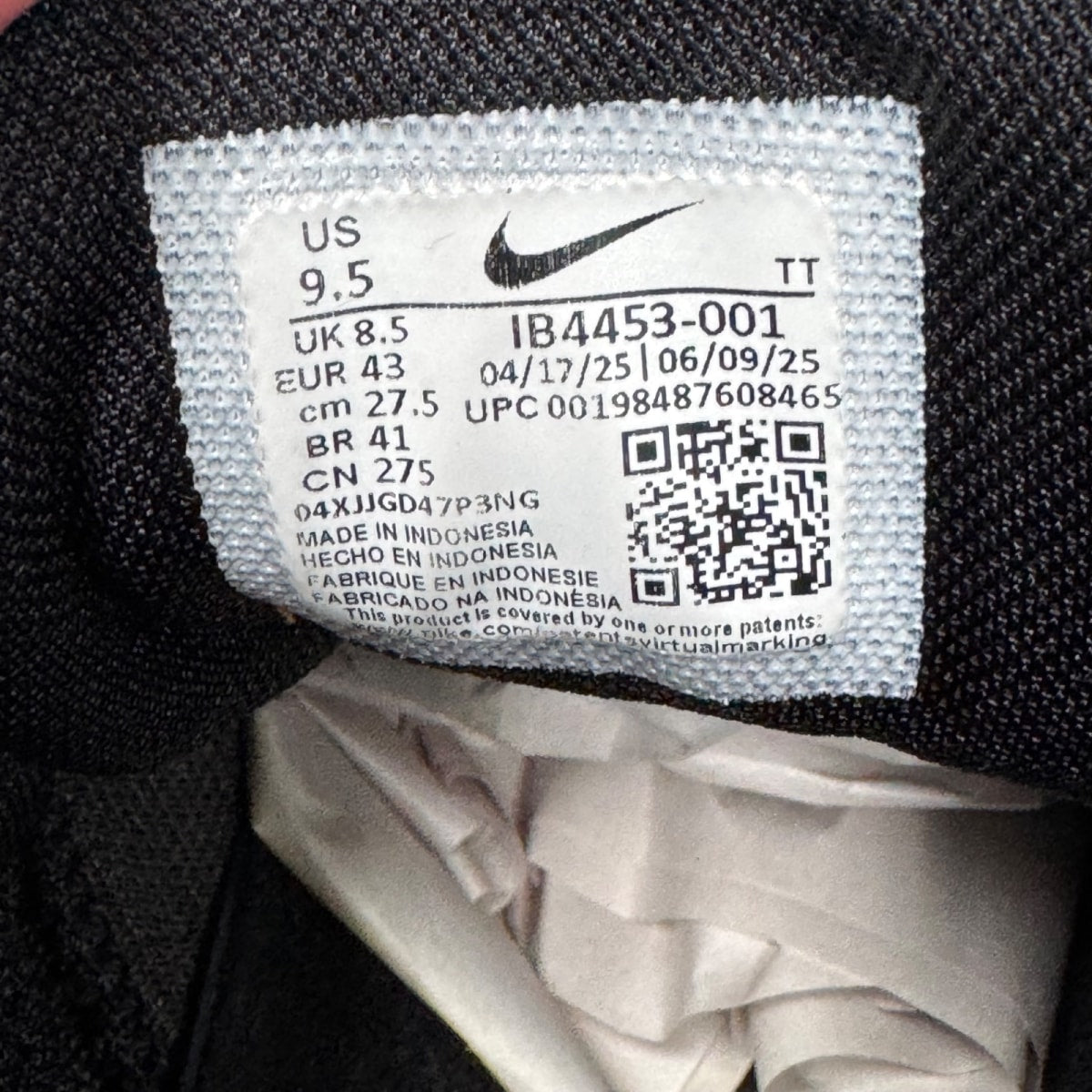Nike Air Max 95 SP Undefeated Black - Image 8