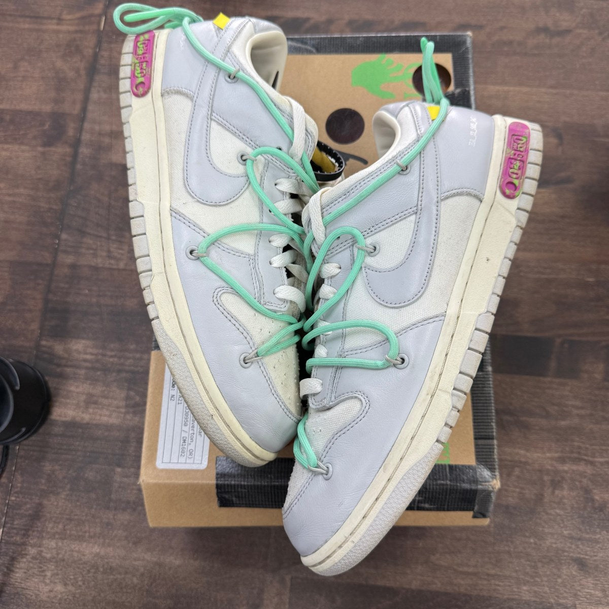 Nike Dunk Low Off-White Lot 4 Size 10.5 (Pre-Owned) - Image 1